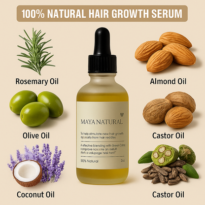 Maya Natural Elixir Mix Growth & Volume Oil